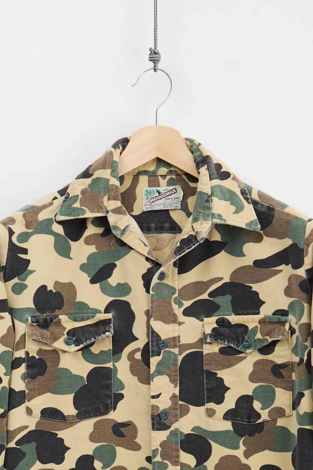 80's The Woodsman Camo Shirt (S) - Image 2