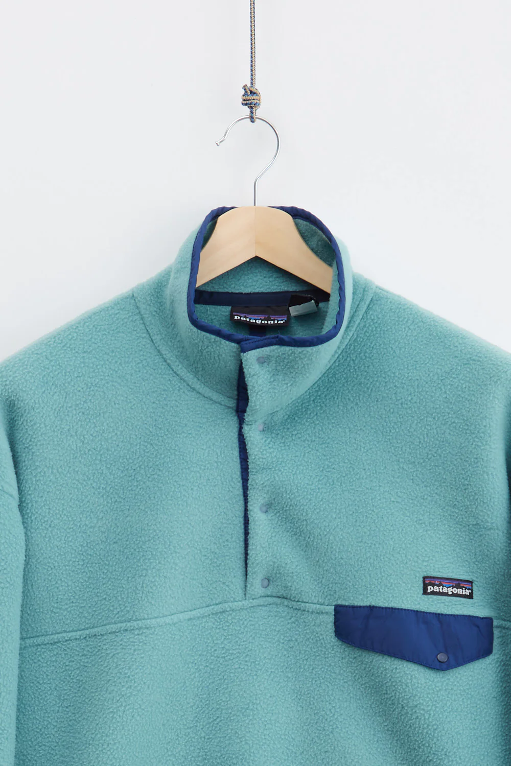 80's Patagonia Quarter Zip Fleece (L) - Image 2