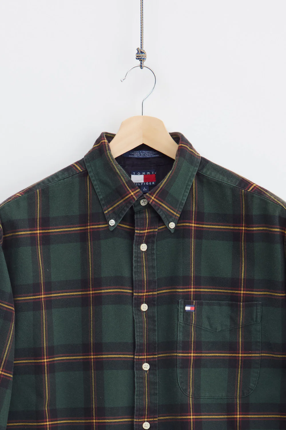 Tommy Hilfiger Flannel Shirt (L) - Image 2