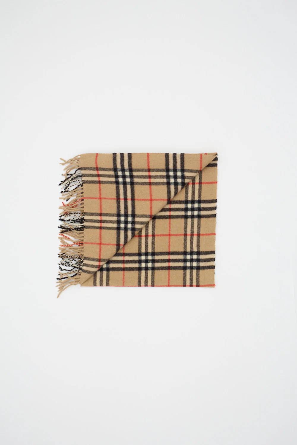 90's Burberry Cashmere Scarf (OneSize) - Image 2