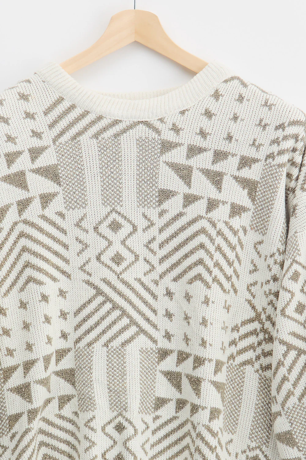 Traditional Wool Knit Sweater (S) - Image 2