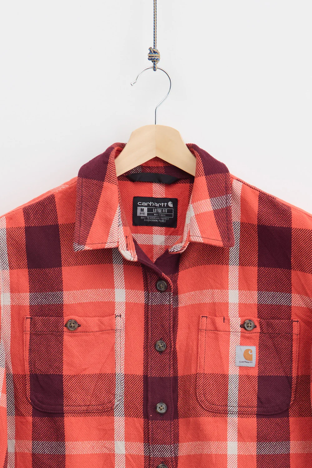 Carhartt Flannel Overshirt (M) - Image 2