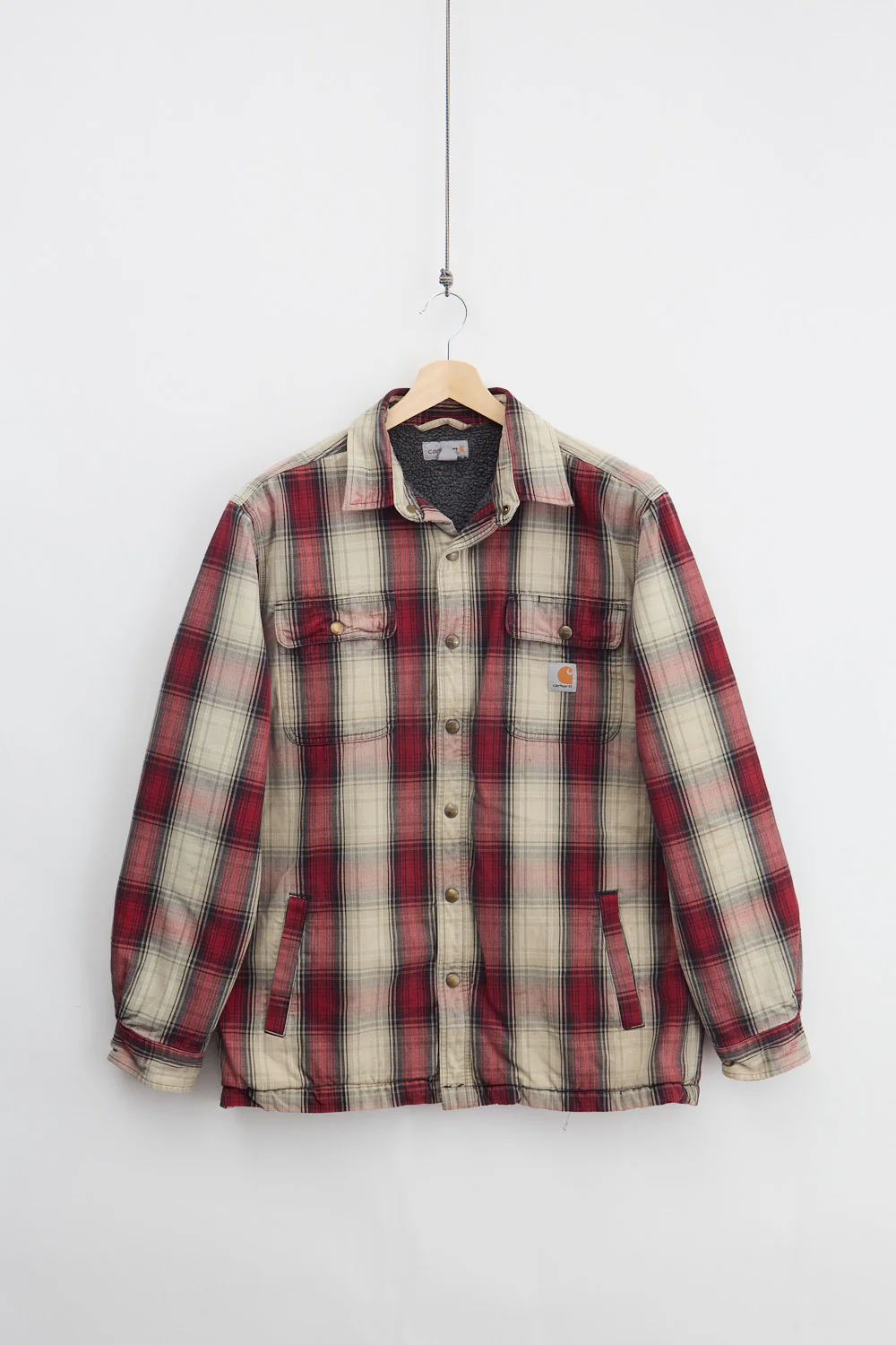 Carhartt Fleeced Flannel Overshirt (L)