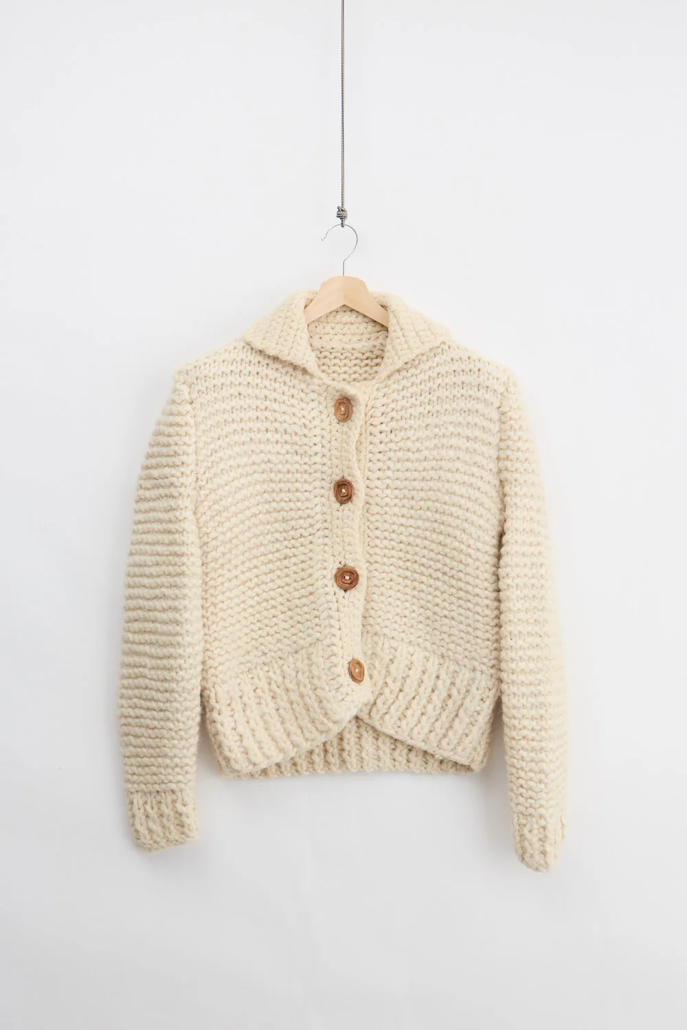 Heavyweight Knit Cardigan (S)