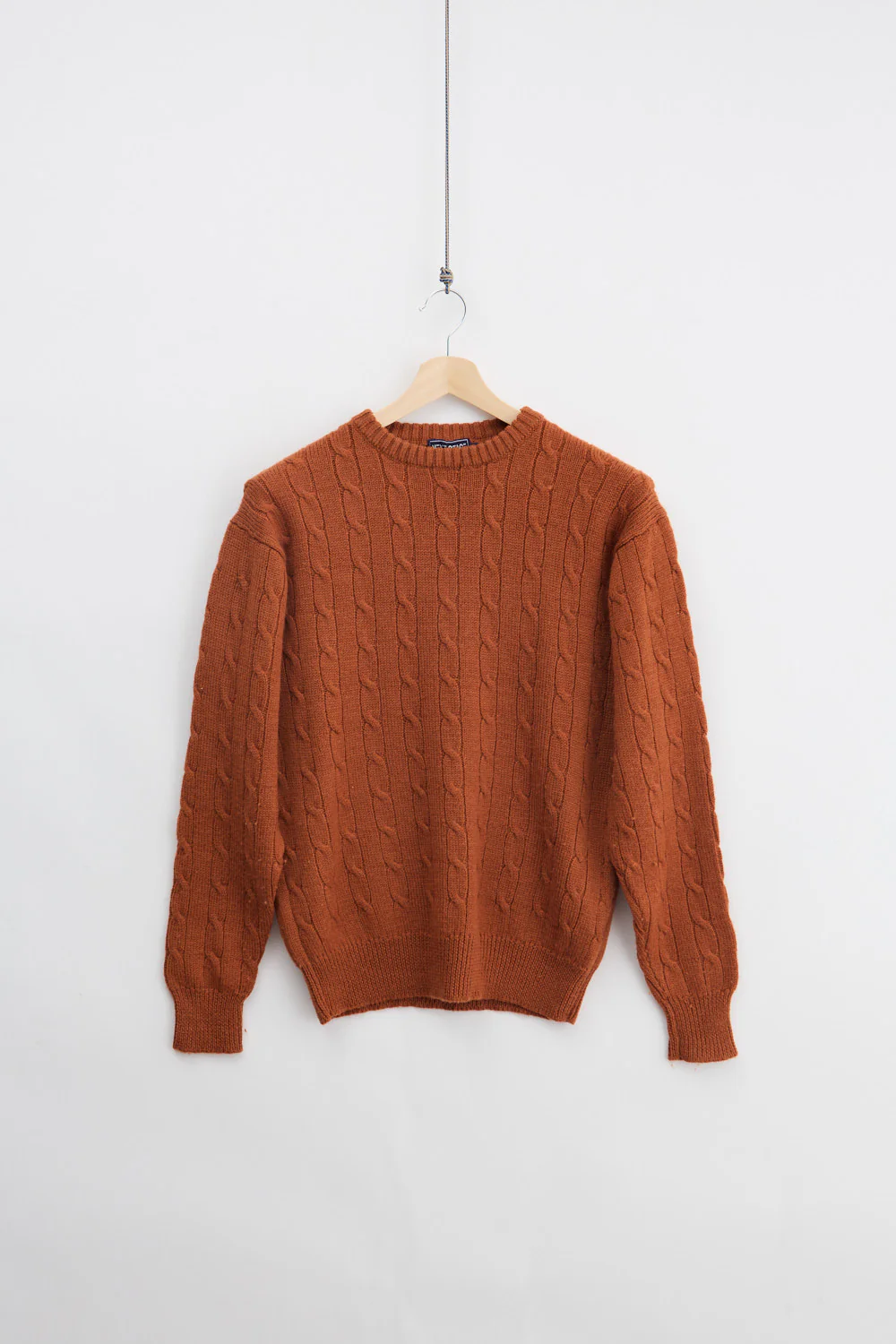 Wool Cable Knit Sweater (L)