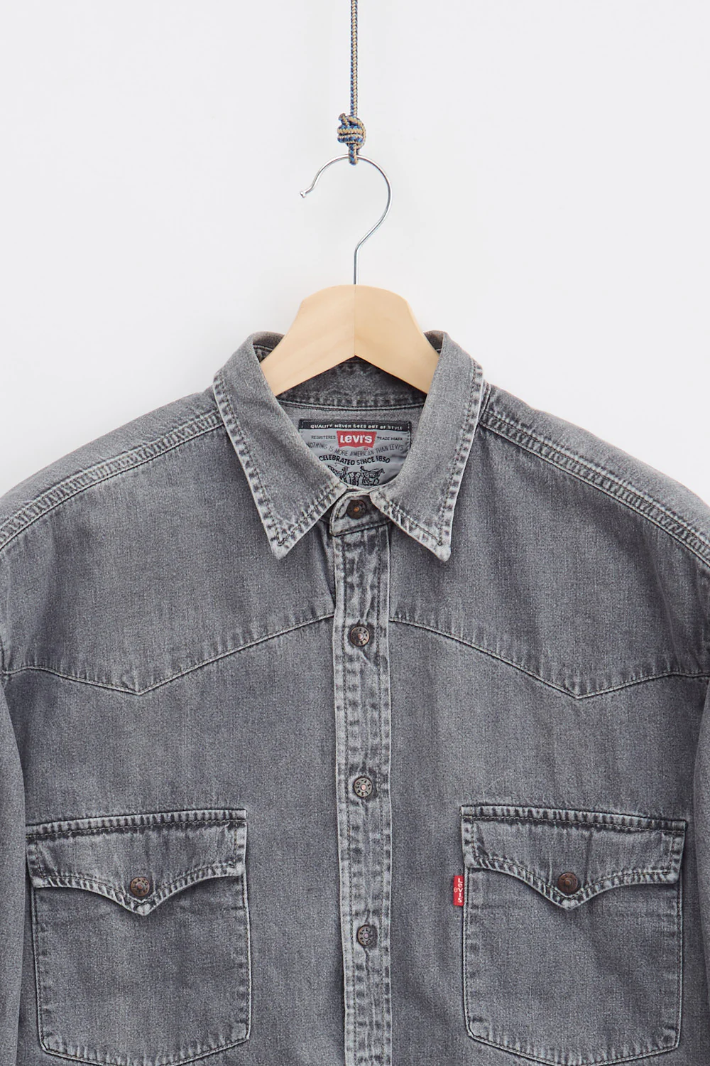 Levi's Denim Shirt (L) - Image 2