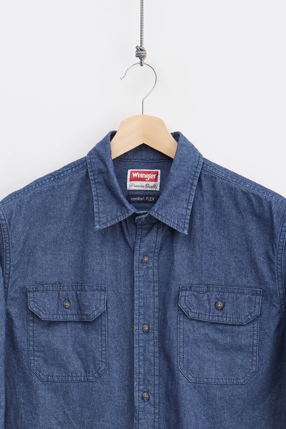 Wrangler Denim Shirt (L) - Image 2