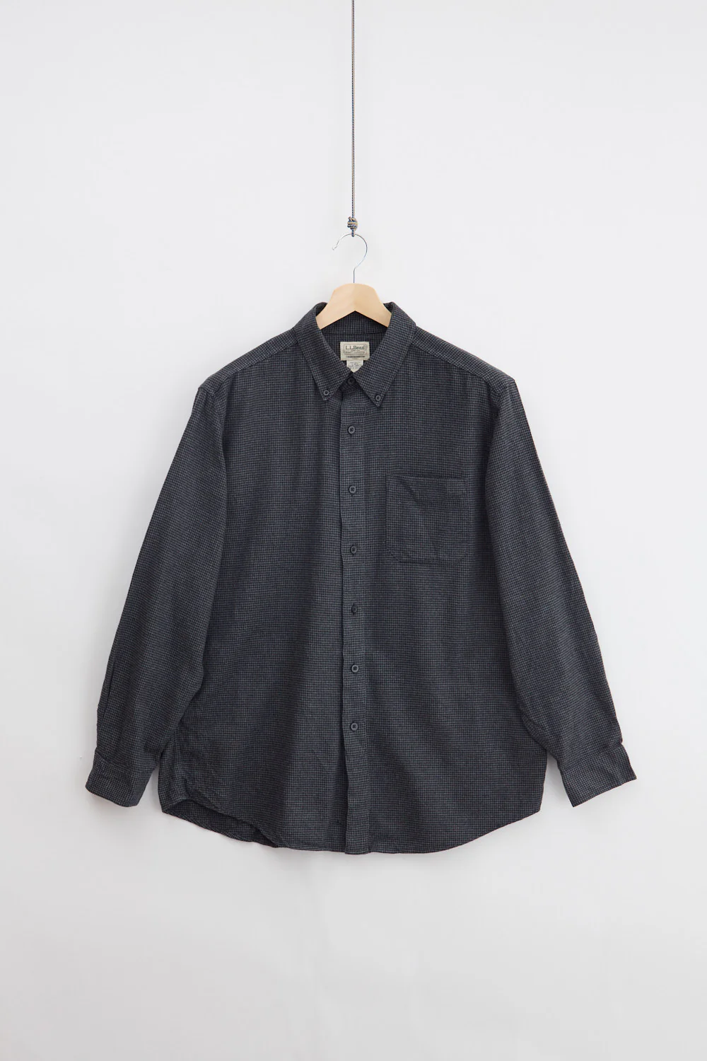 L.L. Bean Houndstooth Shirt (L)