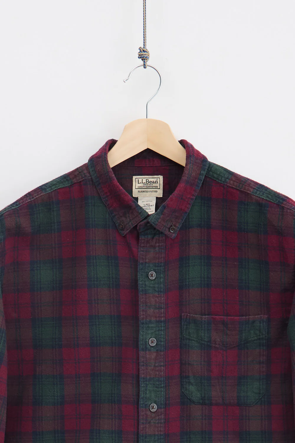 L.L. Bean Flannel Shirt (L) - Image 2