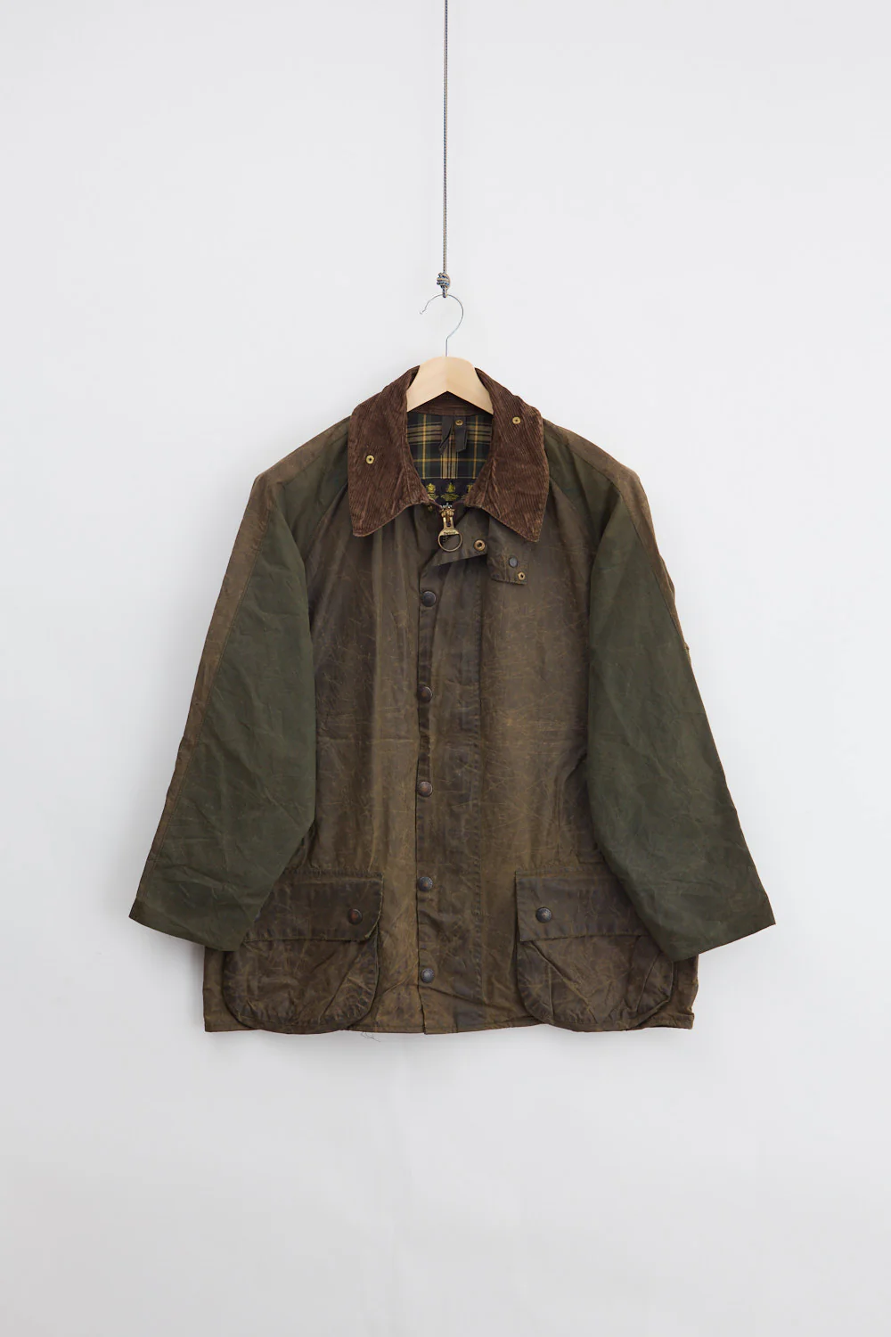 90's Barbour Beaufort Waxed Jacket (L)