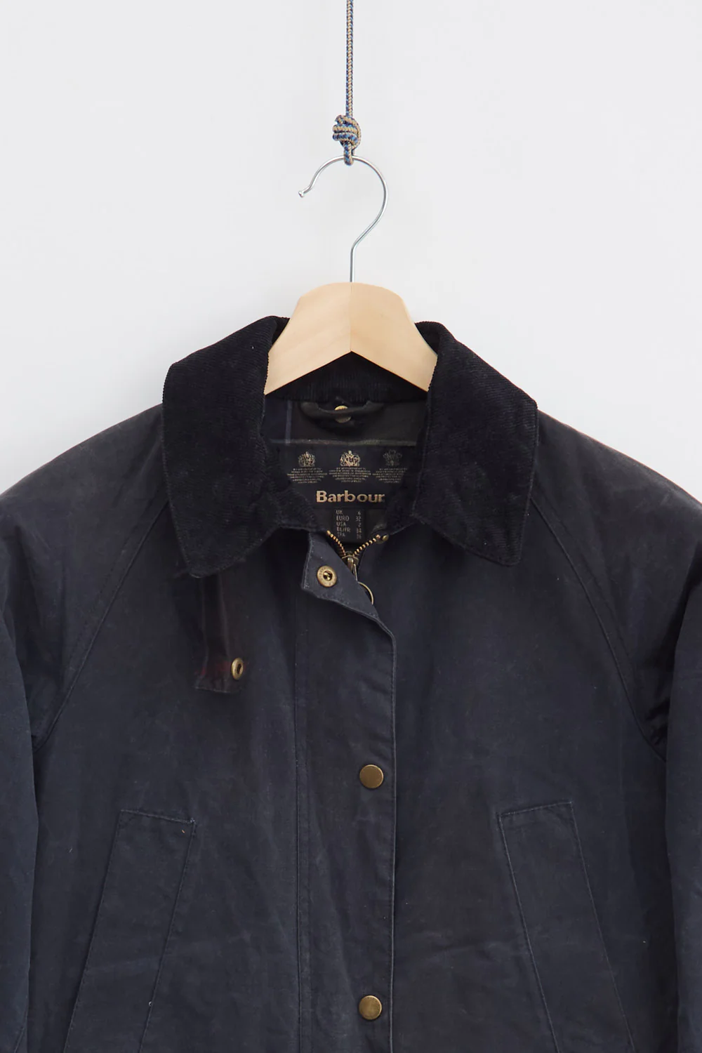 2021 Womens Barbour Acorn Waxed Jacket (XS) - Image 2