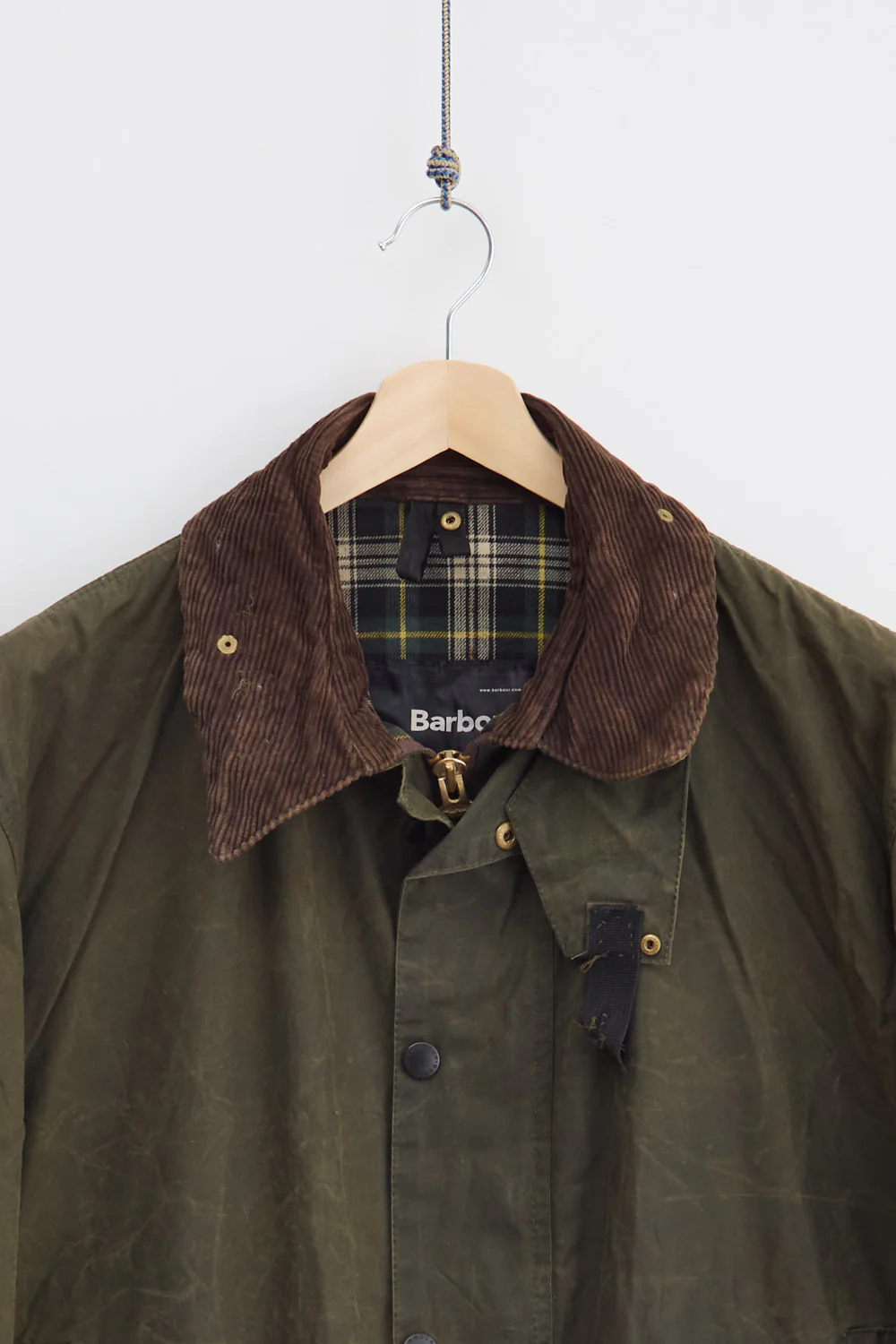 90's Barbour Border Waxed Coat (XL) - Image 2