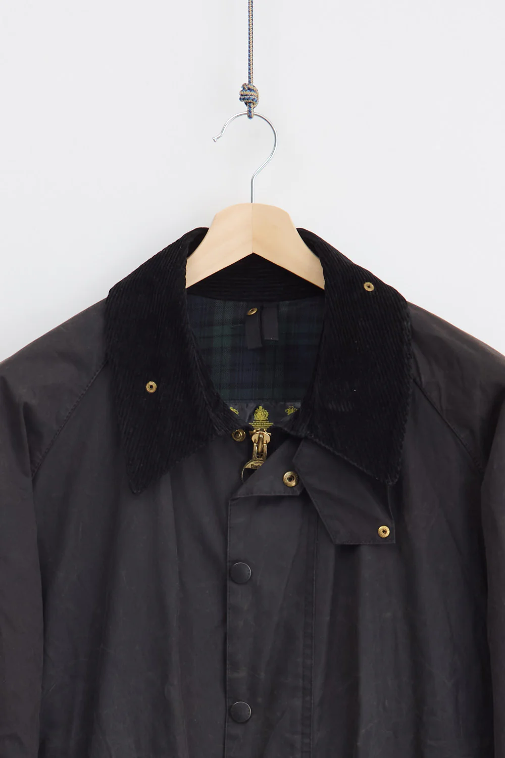 90's Barbour Beaufort Waxed Jacket (XL) - Image 2