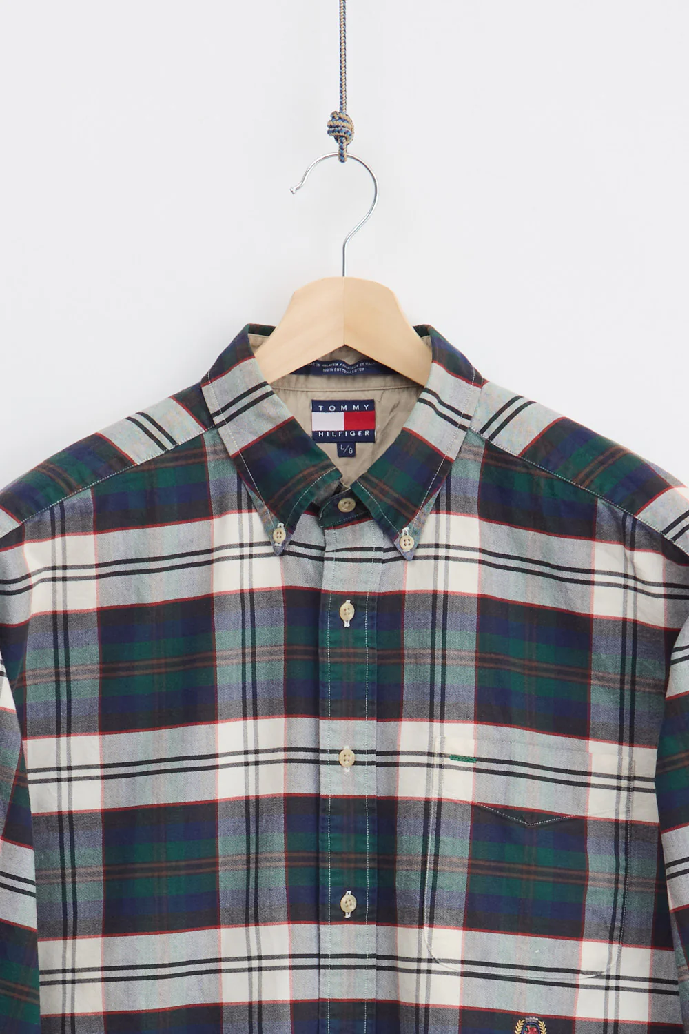 Tommy Hilfiger Flannel Shirt (L) - Image 2