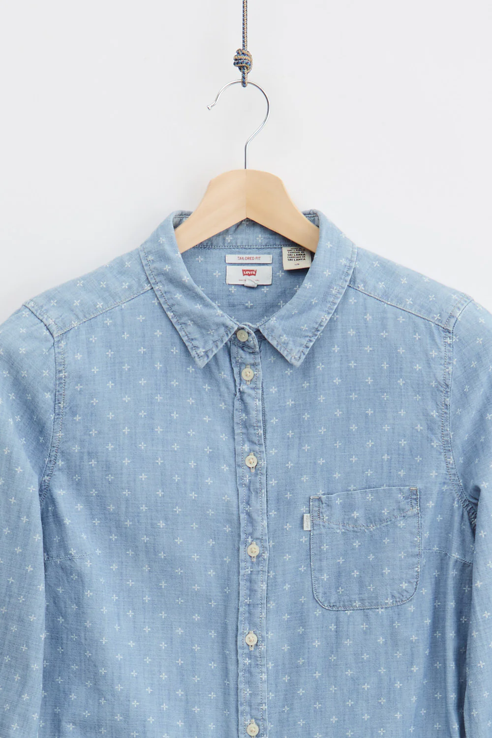 Levi's Denim Shirt (L) - Image 2
