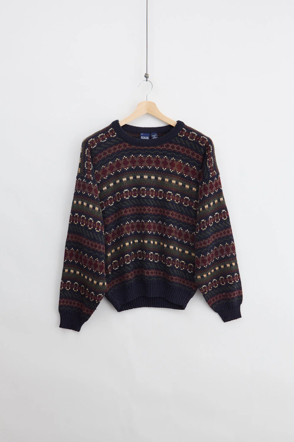 Traditional Norwegian Knit Sweater (XL)