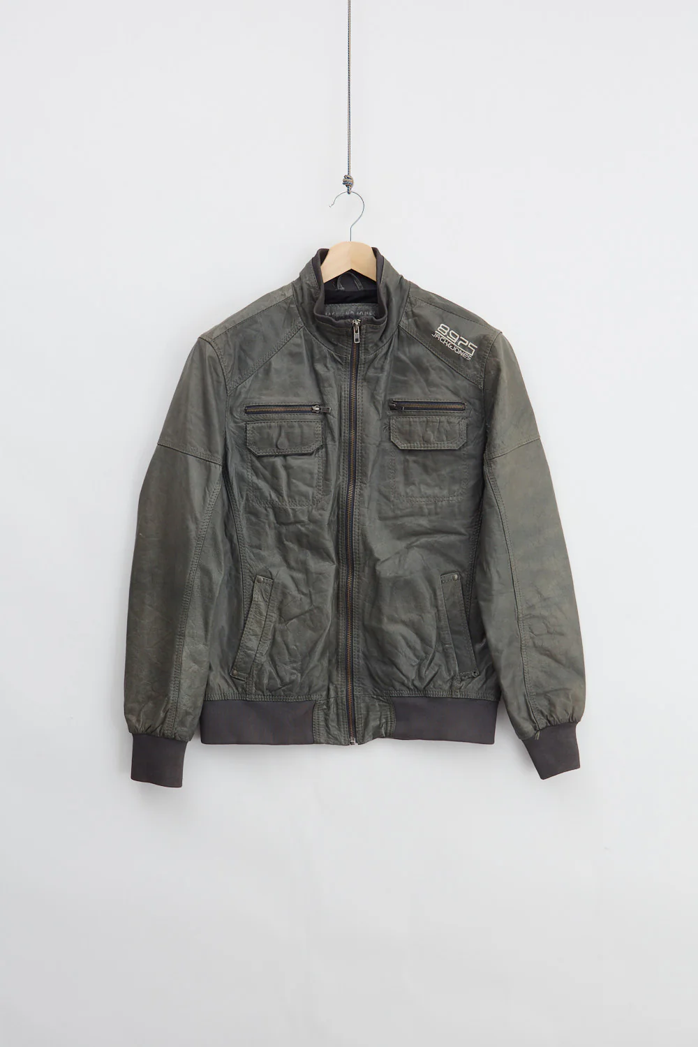 Jack&Jones Leather Biker Jacket (XL)
