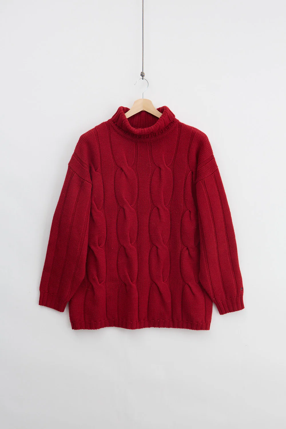 Heavyweight Turtleneck Wool Sweater (2XL)
