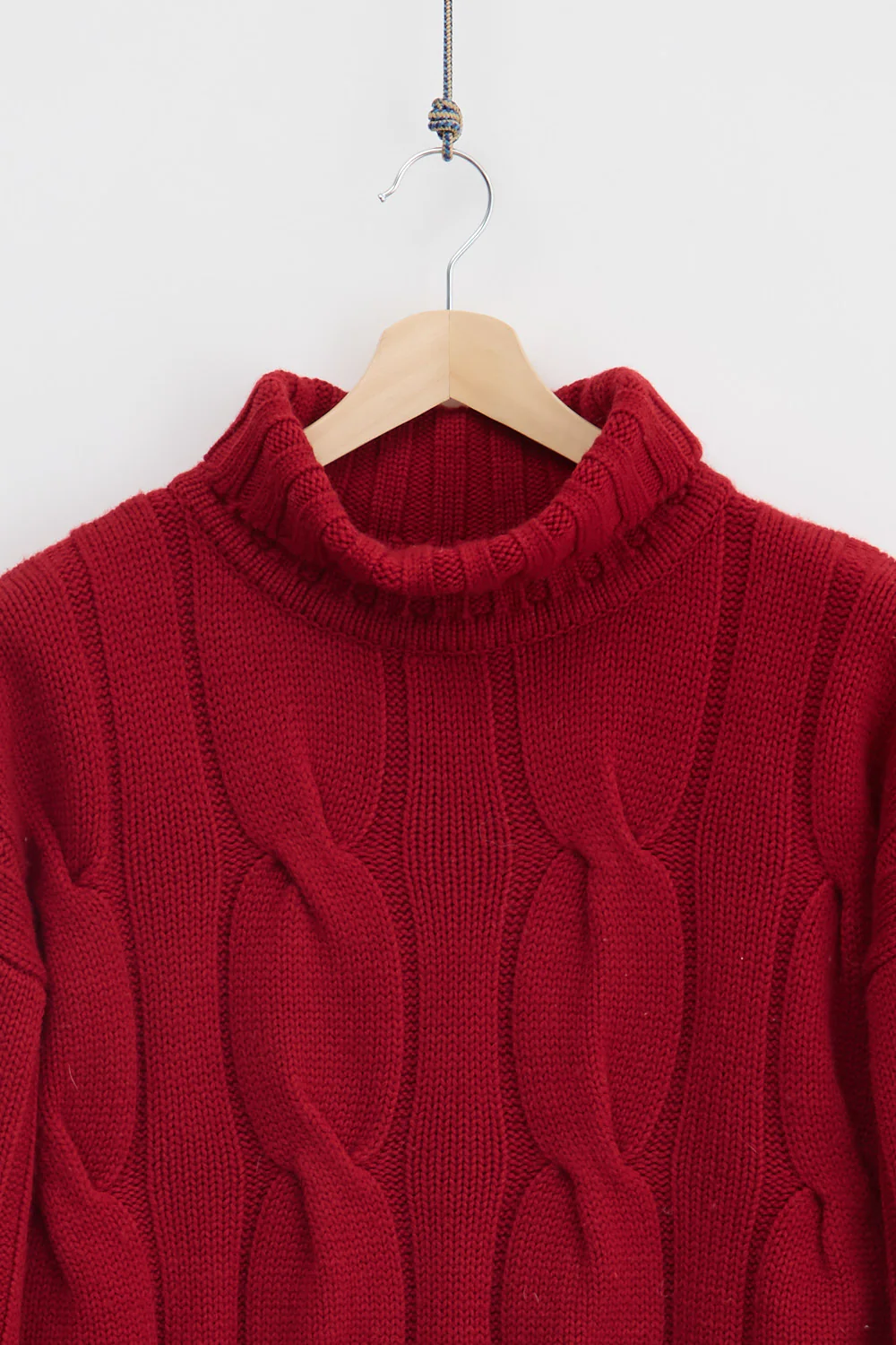 Heavyweight Turtleneck Wool Sweater (2XL) - Image 2