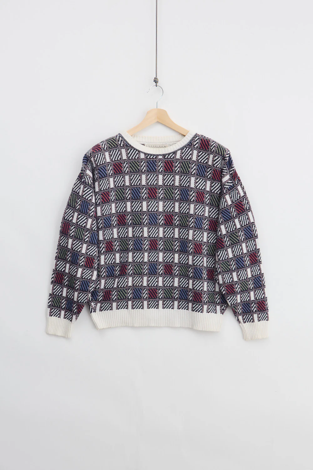 Pattern Knit Sweater (L)