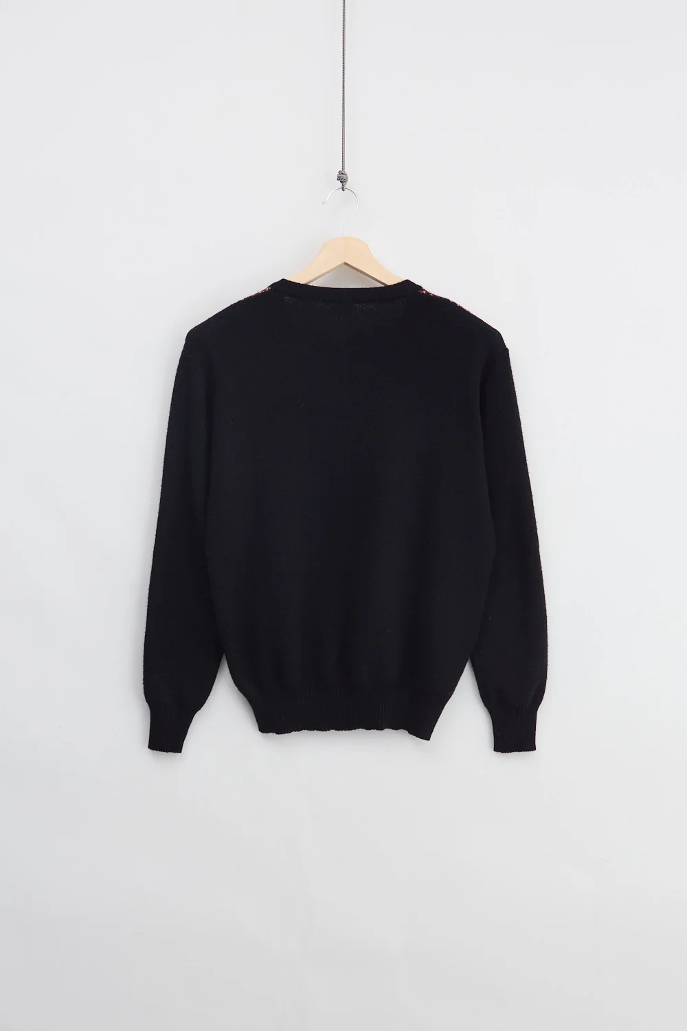 Jaquard Wool Knit Sweater (M)