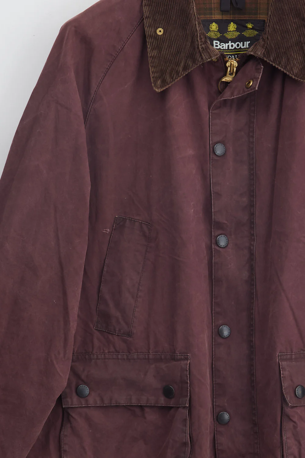 90's Barbour Bedale Waxed Jacket (XL) - Image 3