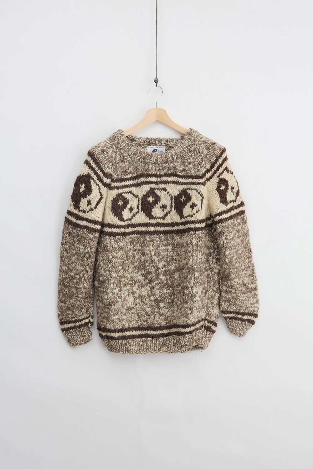 Himalayan Wool Knit Sweater (L)