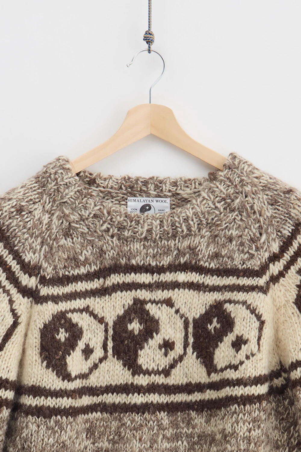 Himalayan Wool Knit Sweater (L) - Image 2