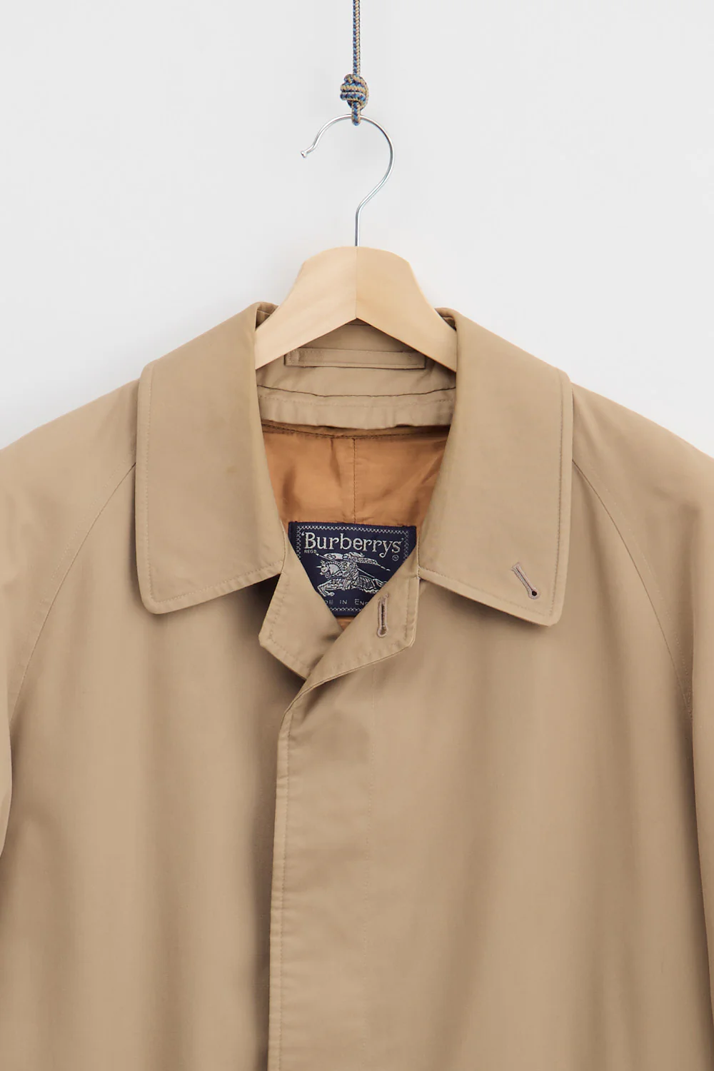 Burberry Mac Coat (M) - Image 3