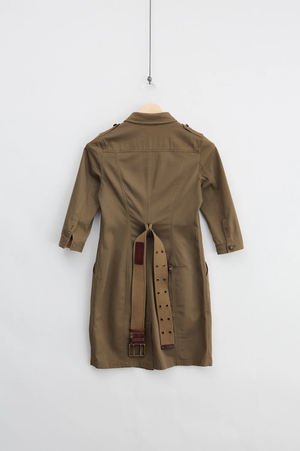 Burberry Womens Brit Button Up Shirt Dress (S) - Image 2