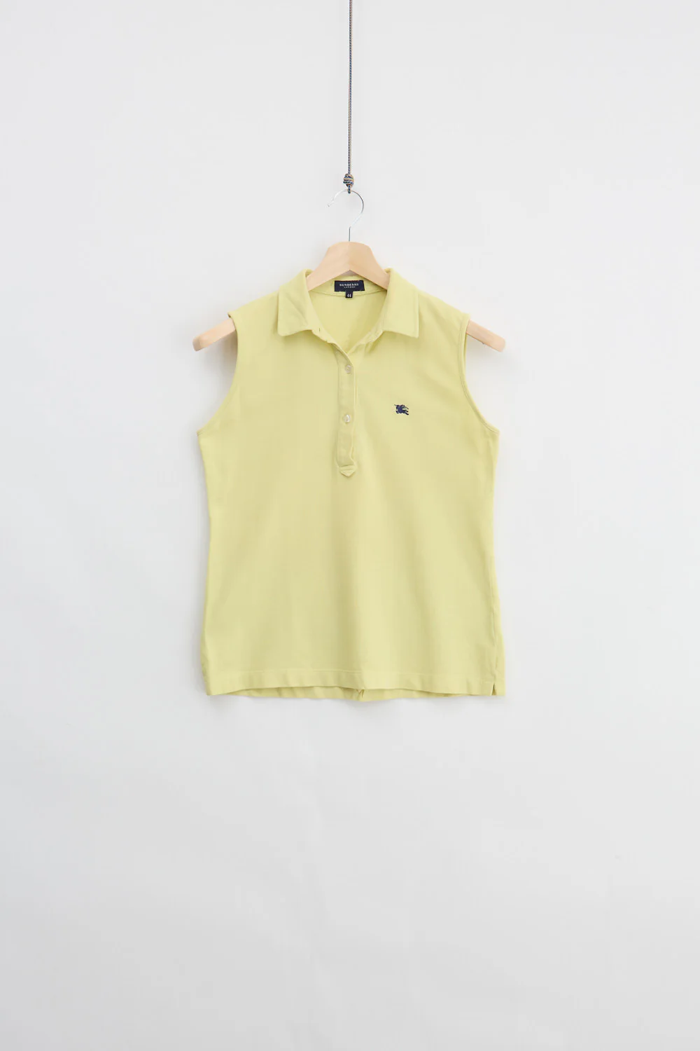 Burberry Womens Sleeveless Pique Polo (S)