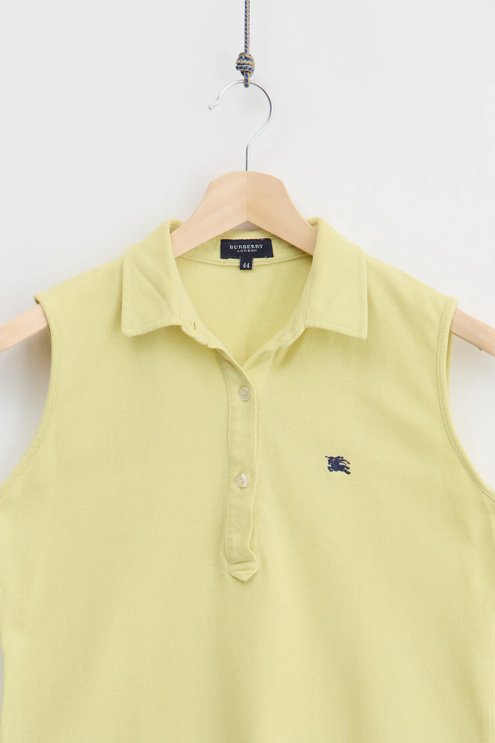 Burberry Womens Sleeveless Pique Polo (S) - Image 2