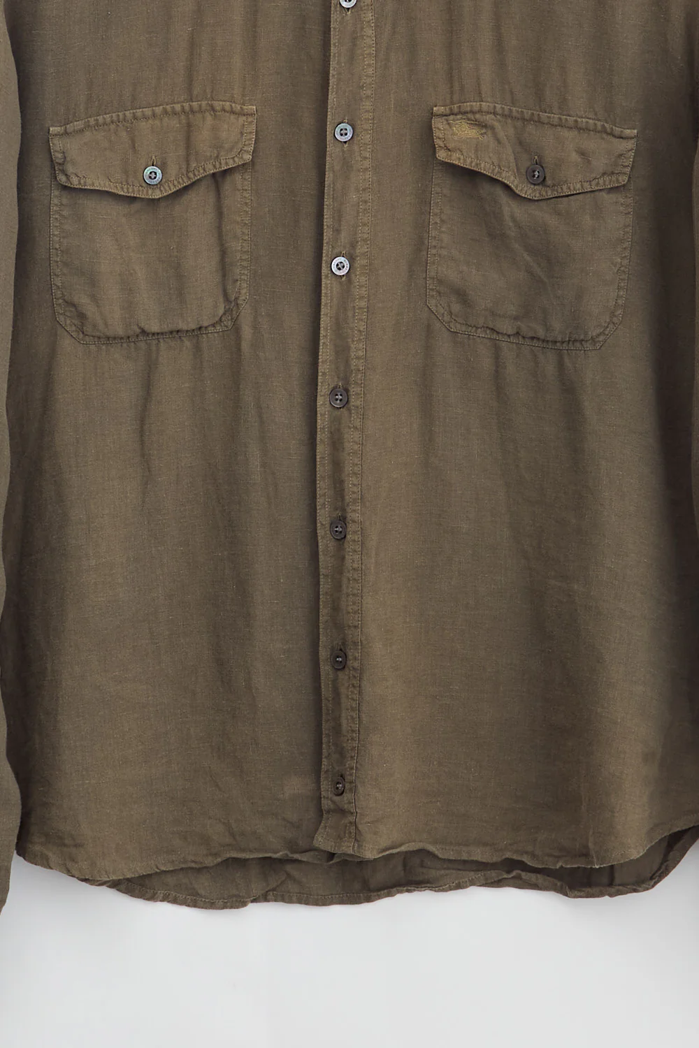 Burberry Linen Shirt (XL) - Image 2