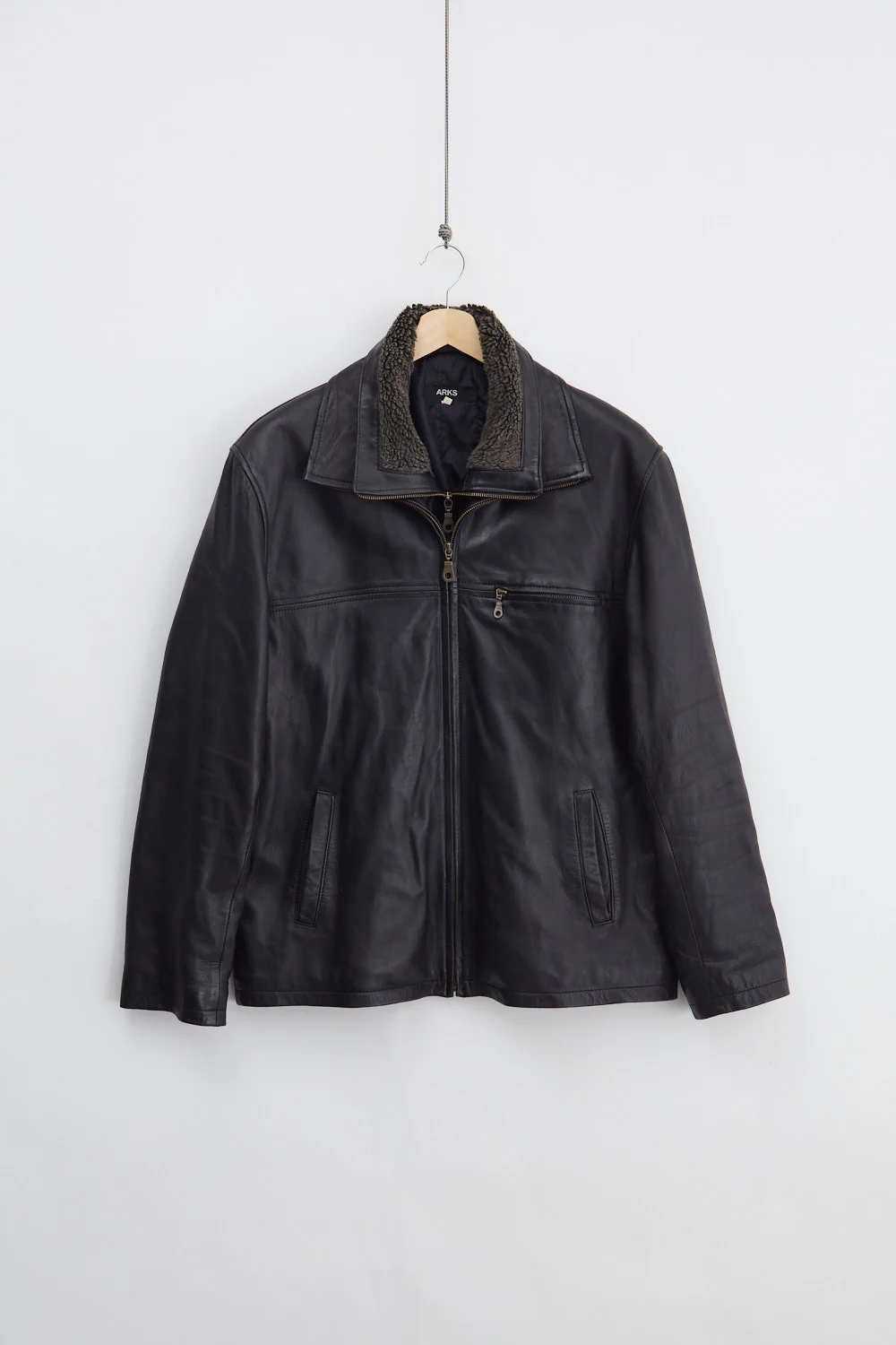 Convertible Leather Jacket (L)