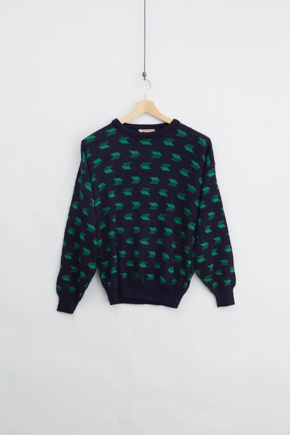 Pattern Jaquard Knit Sweater (S)