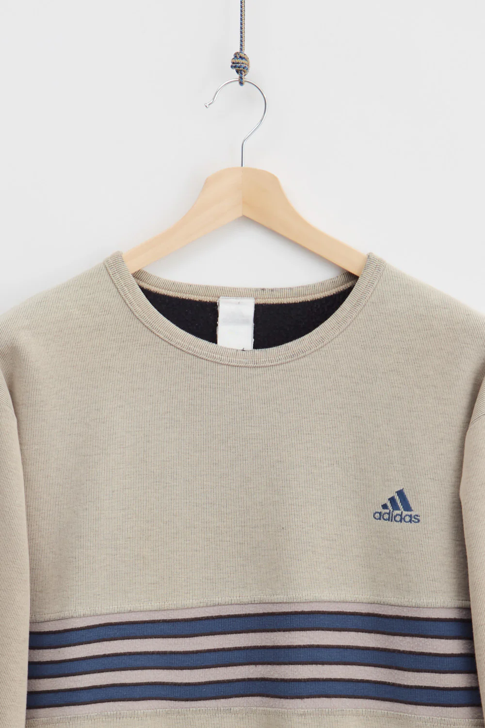 Adidas Striped Crewneck  (L) - Image 2