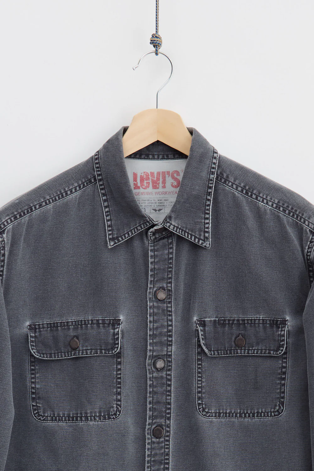 Levi's Denim Shirt (L) - Image 2