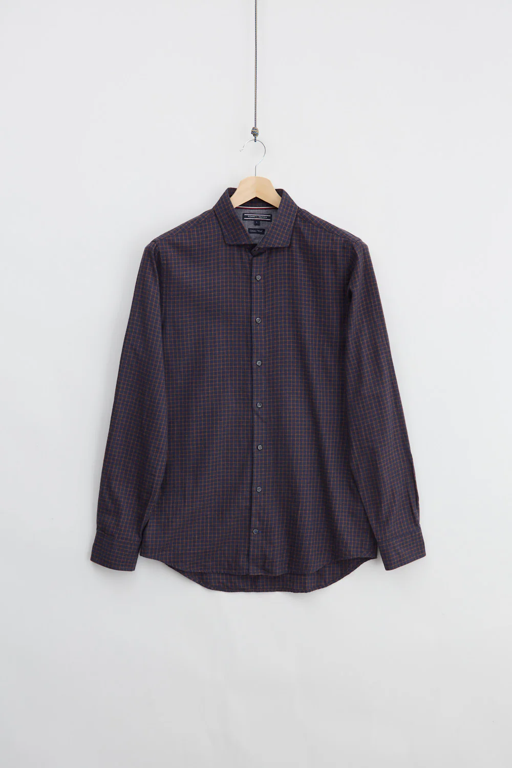 Tommy Hilfiger Wool Checked Shirt  (L)