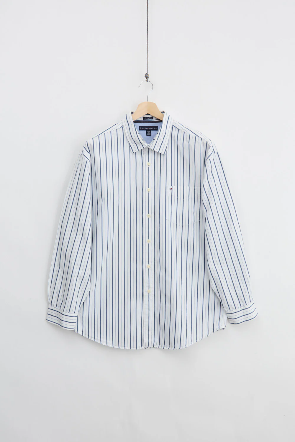 Tommy Hilfiger 2-Ply Striped Shirt  (XL)