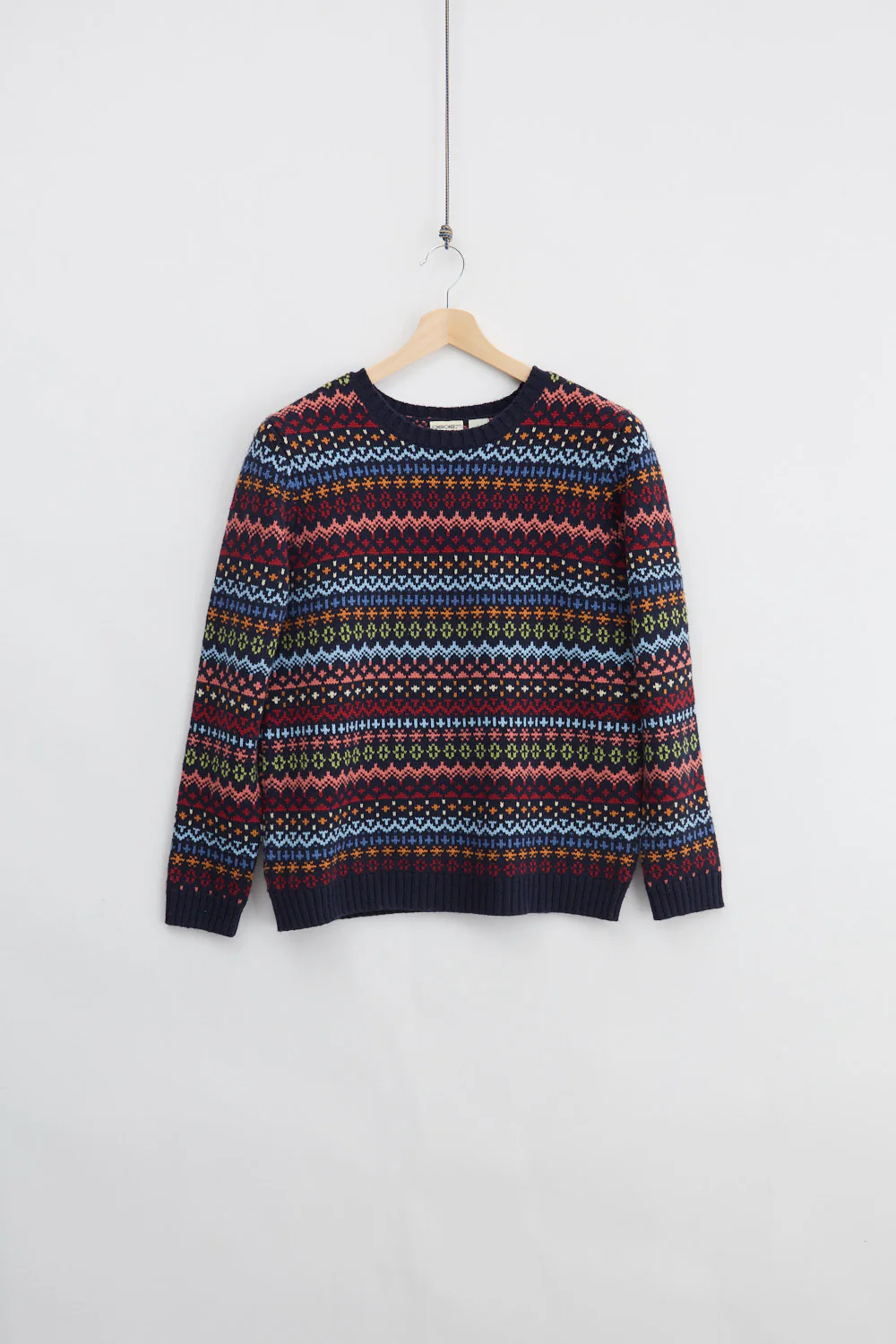 Jaquard Knit Sweater (L)