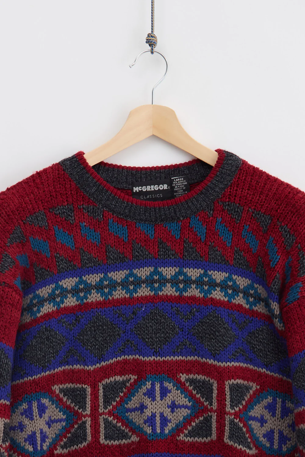 Jaquard Knit Sweater (L) - Image 2