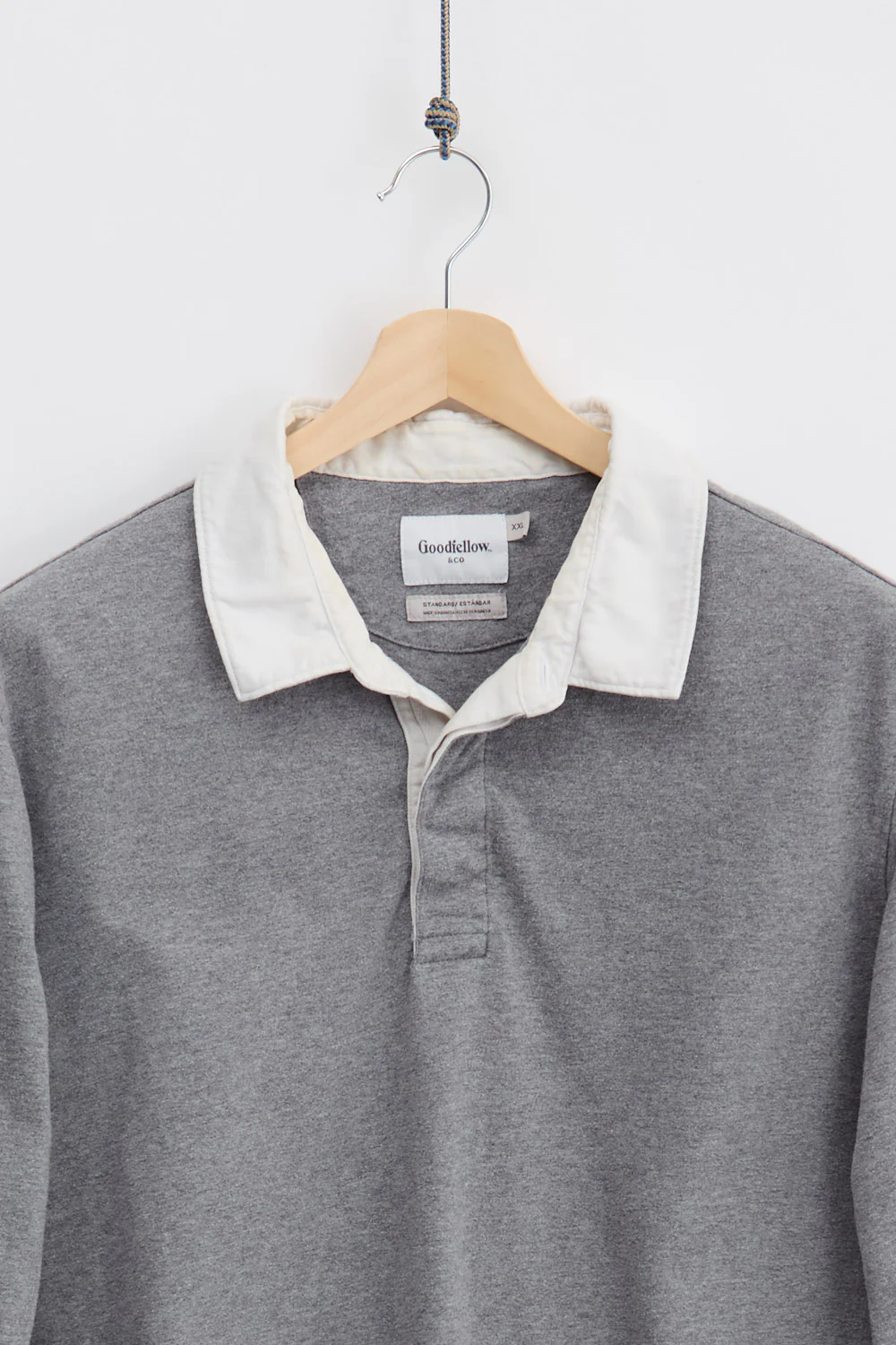 Plain Rugby Shirt (2XL) - Image 2