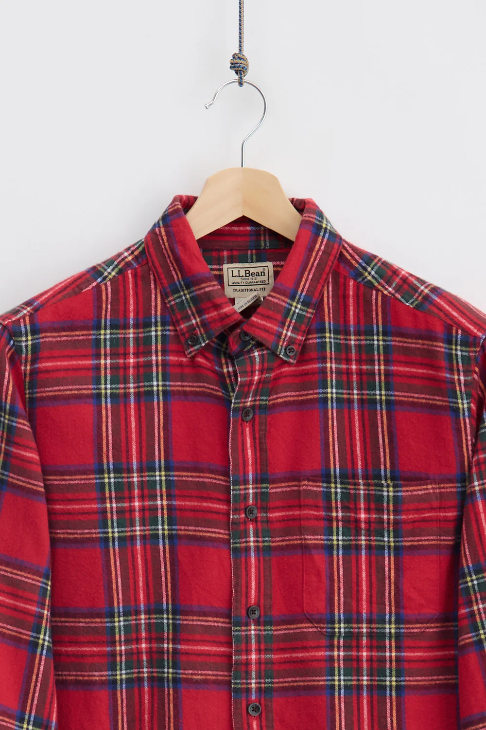 L.L. Bean Flannel Shirt (S) - Image 2