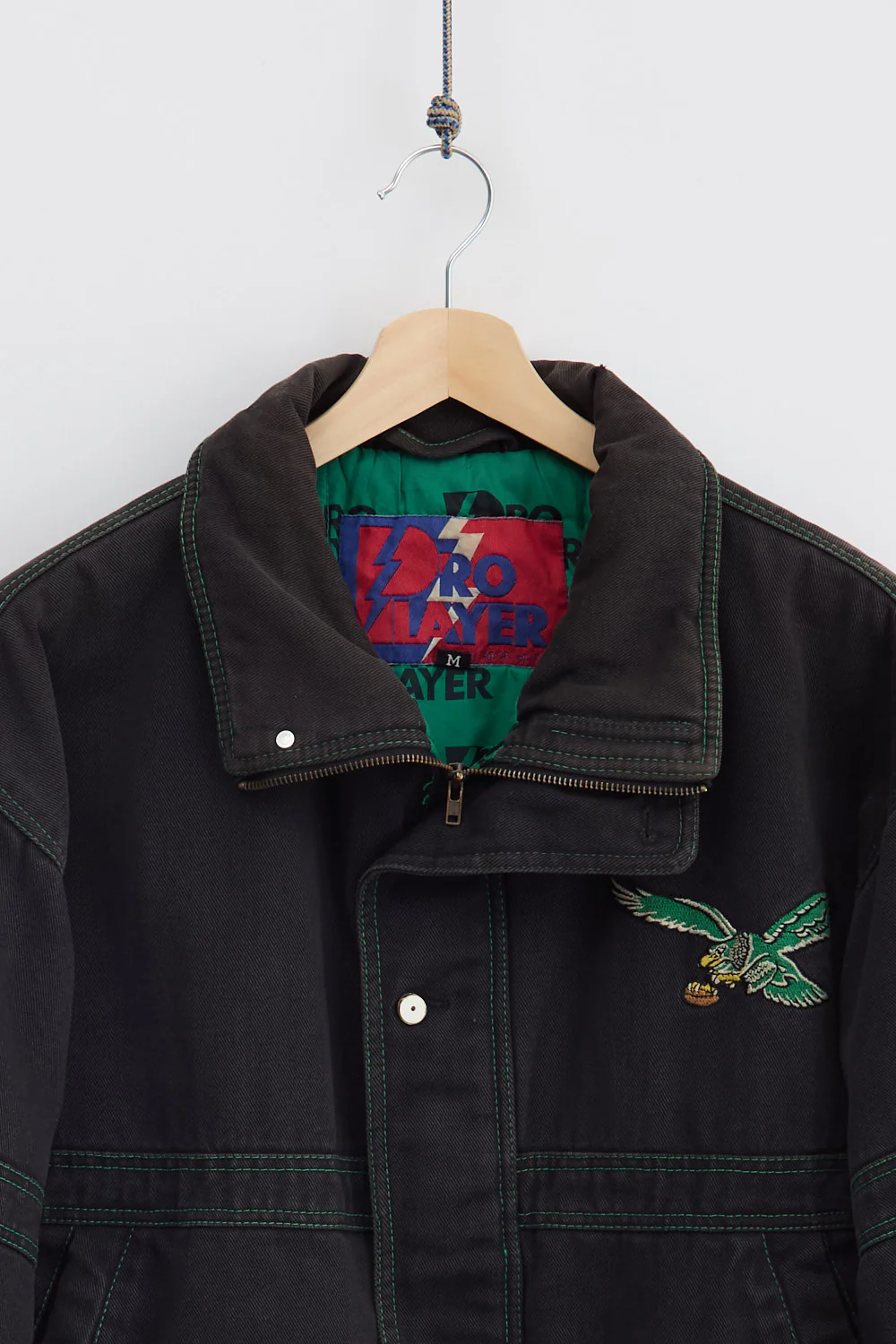 NFL Padded Denim Jacket (M) - Image 3