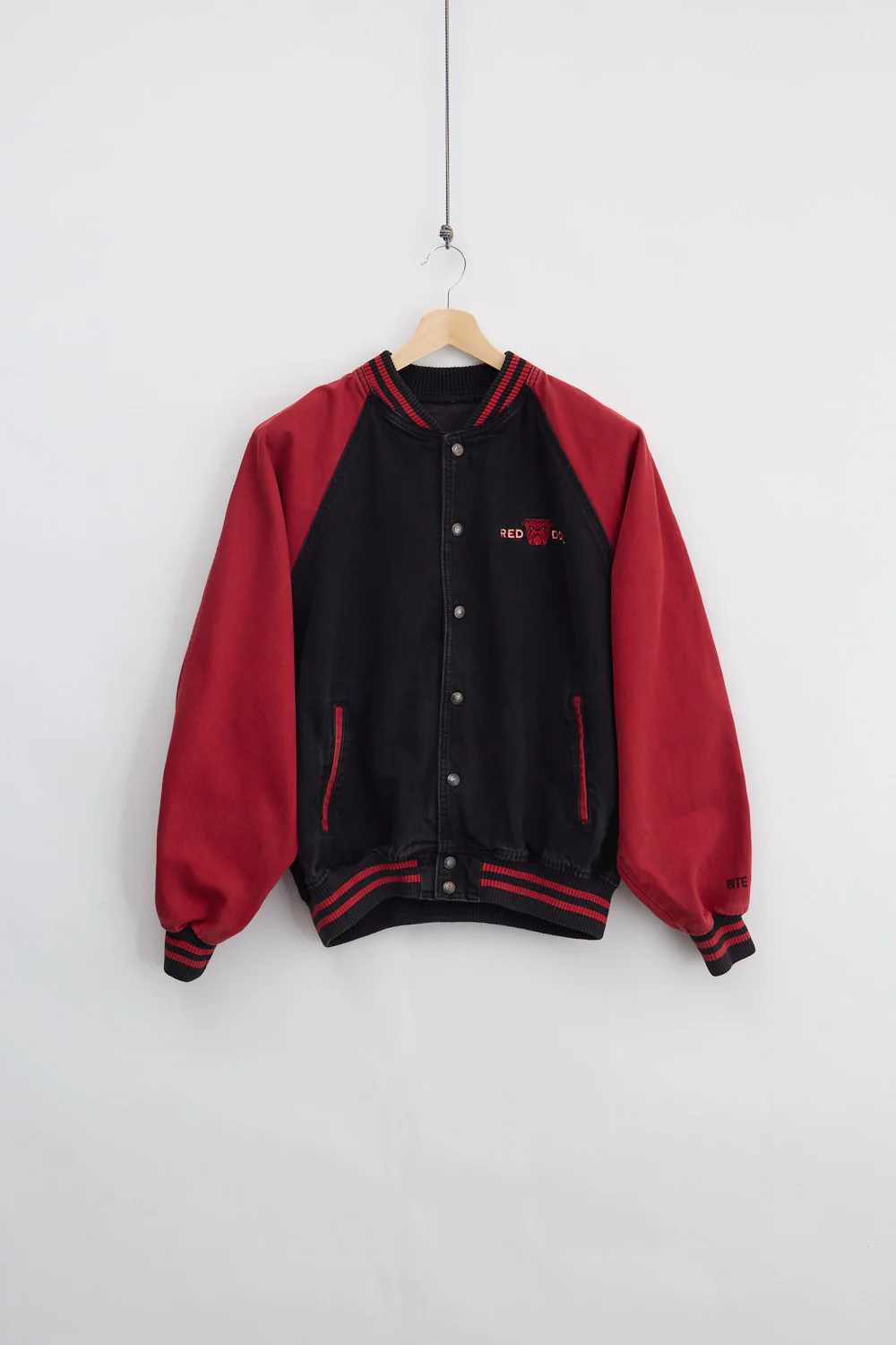 Red Dog Varsity Denim Jacket (XL)