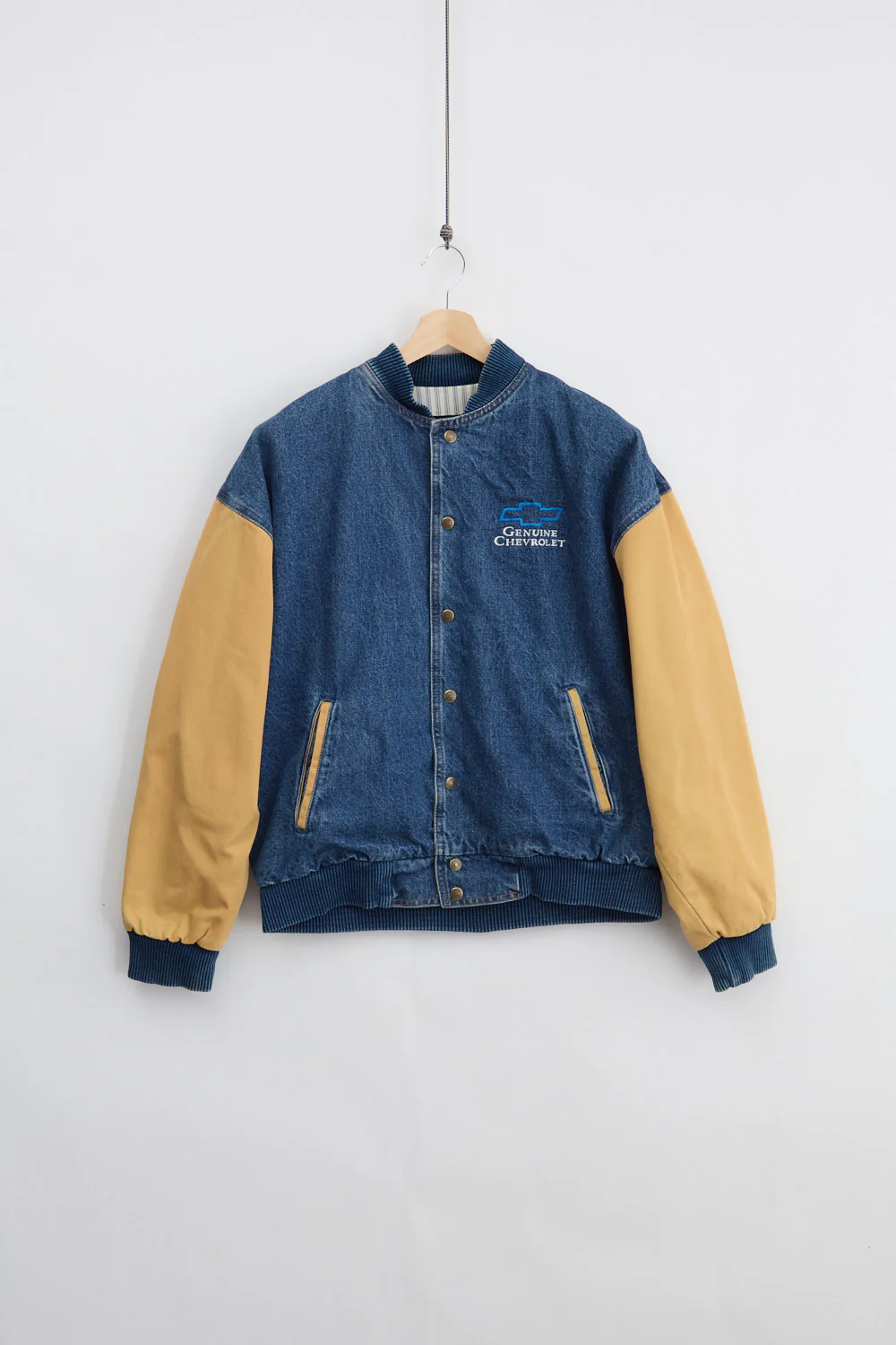 Chevrolet Varsity Denim Jacket (M)