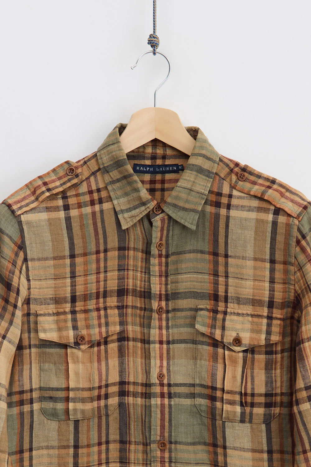 Ralph Lauren Linen Shirt (L) - Image 2