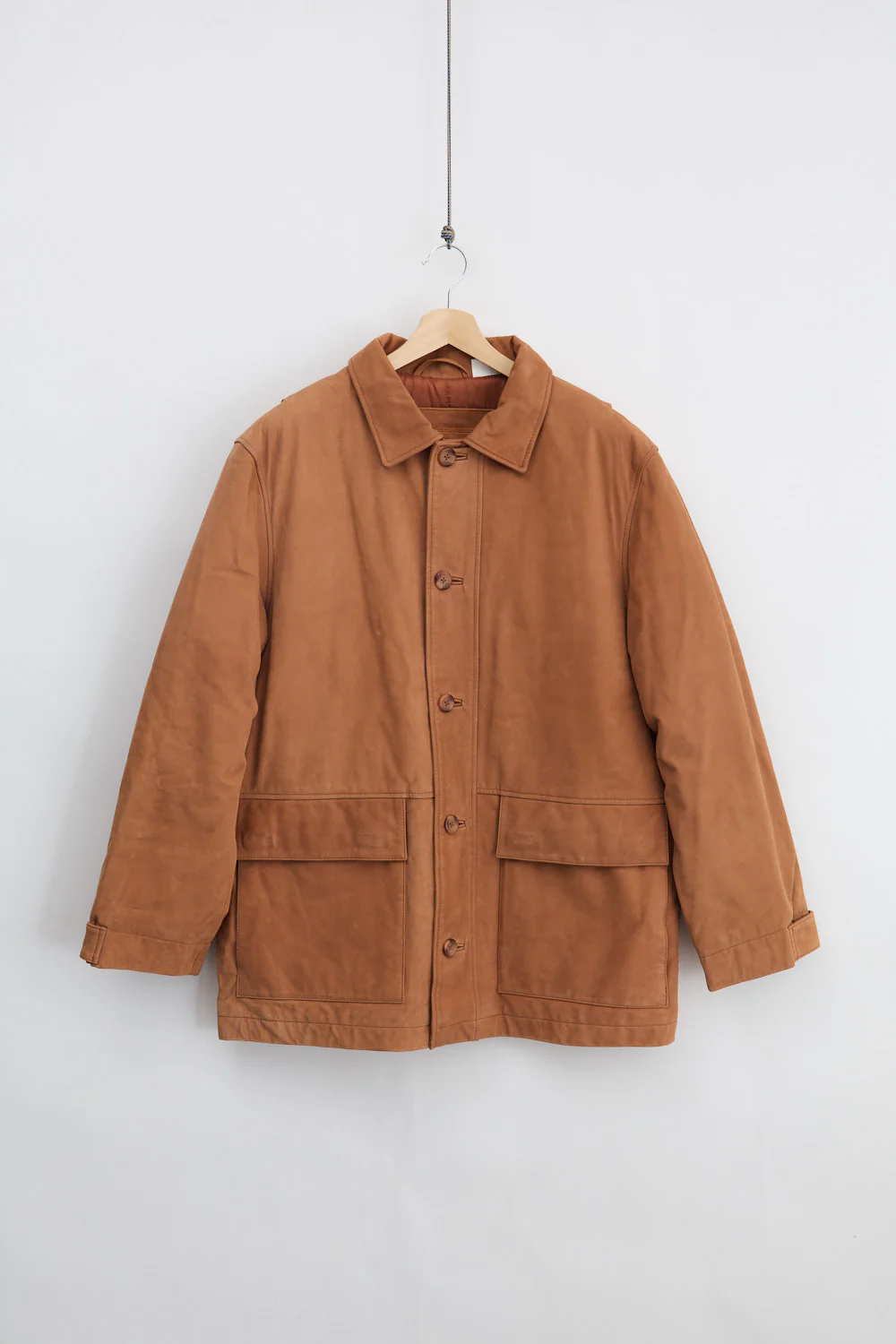 Timberland Padded Numbuck Leather Carcoat (M)