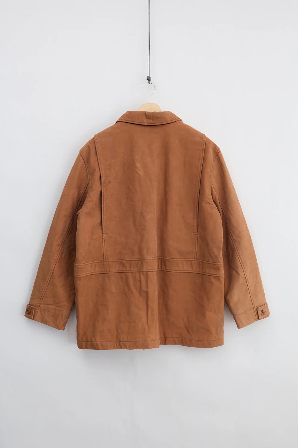 Timberland Padded Numbuck Leather Carcoat (M) - Image 2