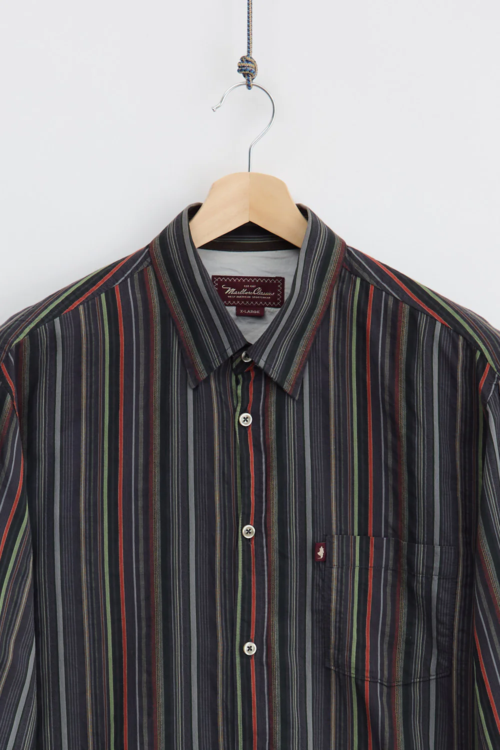 Marlboro Classics Striped Shirt (XL) - Image 2